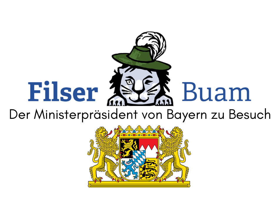 Der Ministerpräsident von Bayern Markus Söder zu besuch am Filser-Stammtisch
